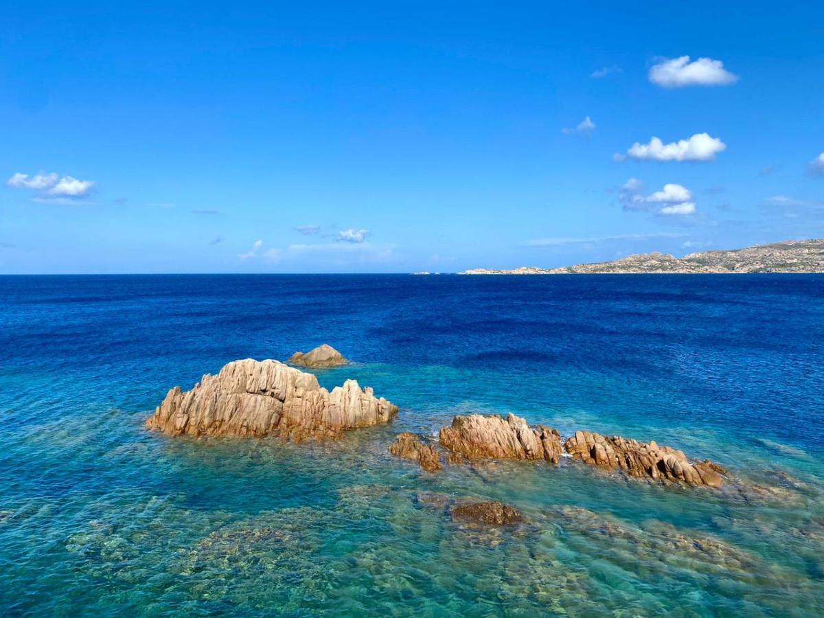 Casa Mughetto R5055 Seafront, Private Sea Access, Swimming Pool Vila La Maddalena  Exterior foto