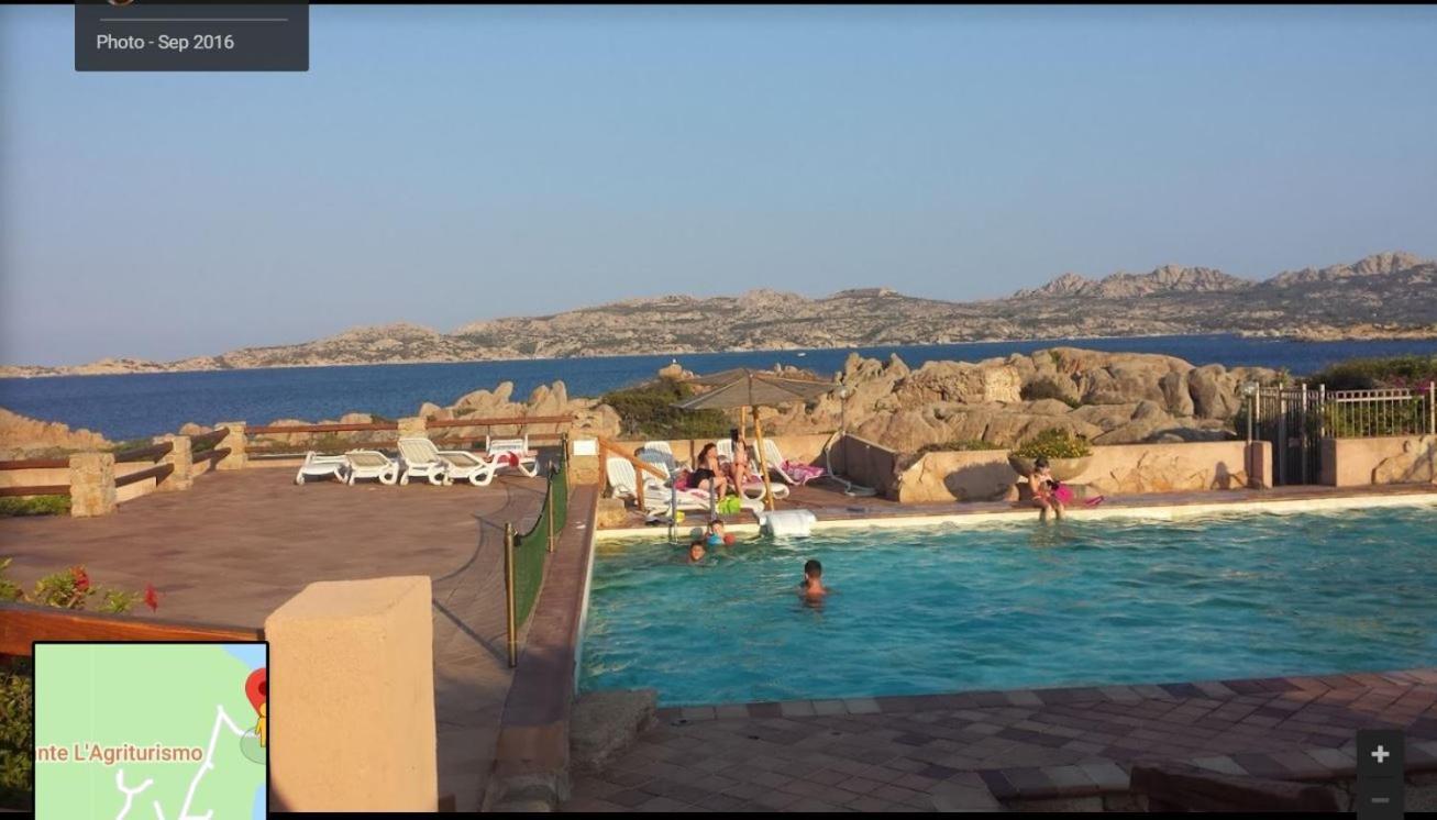 Casa Mughetto R5055 Seafront, Private Sea Access, Swimming Pool Vila La Maddalena  Exterior foto